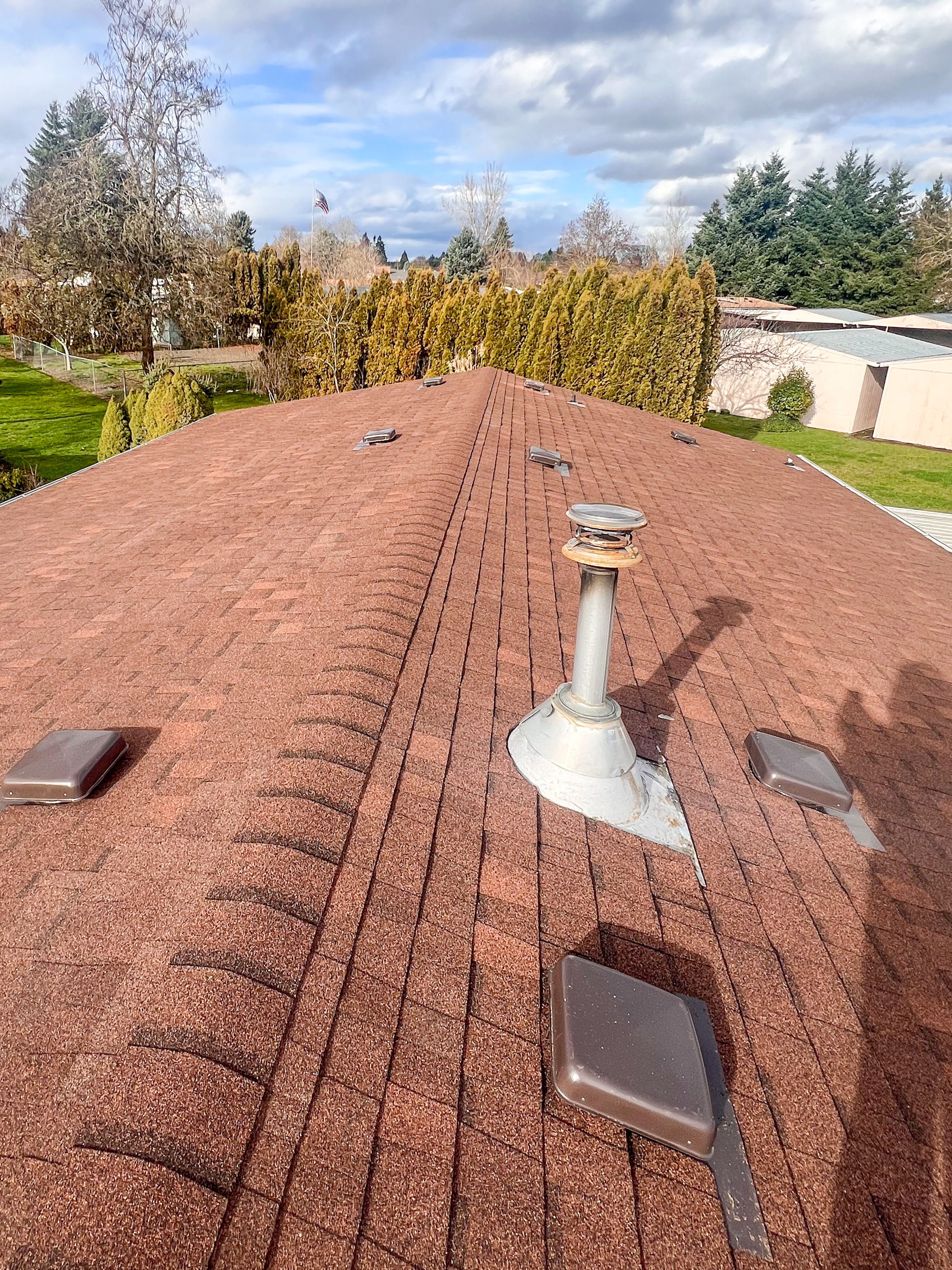 Crib Top Roofing project in progress
